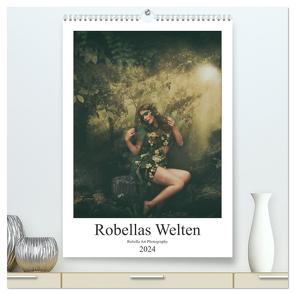 Robellas Welten (hochwertiger Premium Wandkalender 2024 DIN A2 hoch), Kunstdruck in Hochglanz von Art Photography,  Robella