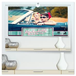 Rockabilly – Back to the 50s (hochwertiger Premium Wandkalender 2024 DIN A2 quer), Kunstdruck in Hochglanz von Weggel,  Matthias