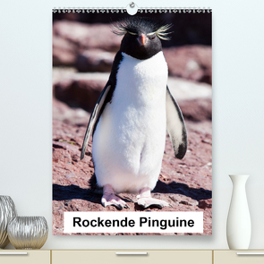 Rockende Pinguine (Premium, hochwertiger DIN A2 Wandkalender 2020, Kunstdruck in Hochglanz) von Reuke,  Sabine