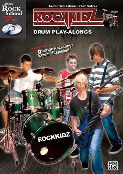 Rockkidz Play-alongs / Rockkidz Drum Play-alongs von Satzer,  Olaf, Weisshaar,  Armin