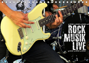 Rockmusik live (Tischkalender 2021 DIN A5 quer) von Bleicher,  Renate