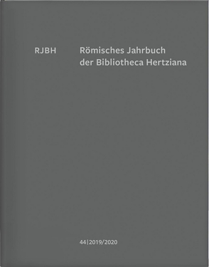 Römisches Jahrbuch der Bibliotheca Hertziana von Michalsky,  Tanja, Weddigen,  Tristan