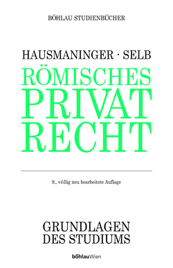 Römisches Privatrecht von Hausmaninger,  Herbert