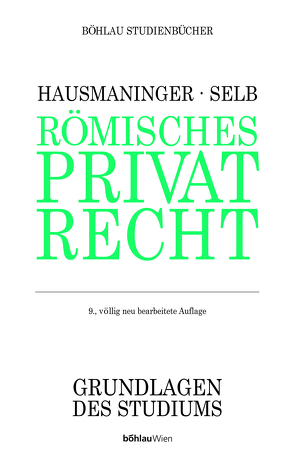 Römisches Privatrecht von Hausmaninger,  Herbert