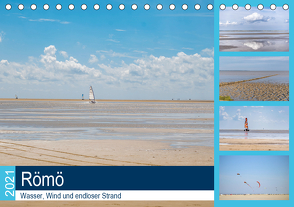 Römö – Wasser, Wind und endloser Strand (Tischkalender 2021 DIN A5 quer) von Teßen,  Sonja