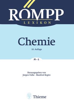 RÖMPP Lexikon Chemie, 10. Auflage, 1996-1999 von Amelingmeier,  Eckard, Berger,  Michael, Bergsträßer,  Uwe, Blome,  Helmut, Blume,  Alfred