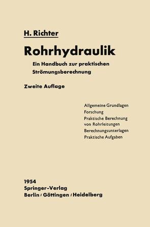 Rohrhydraulik von Richter,  Hugo