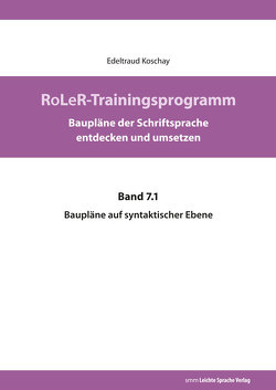 RoLeR-Trainingsprogramm von Koschay,  Edeltraud, Muhl,  Sabine