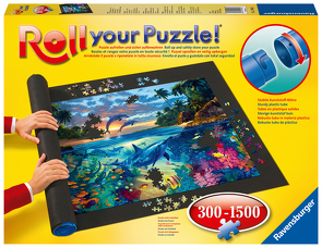 Ravensburger Roll your Puzzle – Puzzlematte für Puzzles mit bis zu 1000 Teilen, Puzzleunterlage zum Rollen, Praktisches Zubehör zur Aufbewahrung von Puzzles