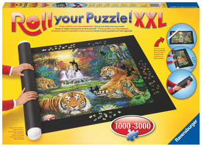 Ravensburger Roll your Puzzle XXL – Puzzlematte für Puzzles mit bis zu 3000 Teilen, Puzzleunterlage zum Rollen, Praktisches Zubehör zur Aufbewahrung von Puzzles