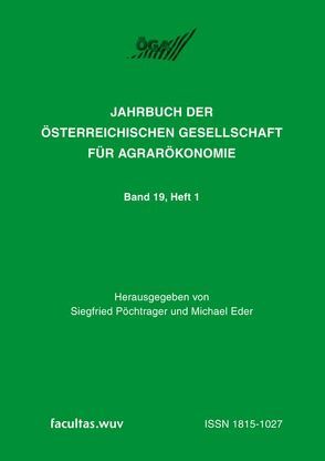 Rollen der Landwirtschaft in benachteiligten Regionen von Eder,  Michael, Pöchtrager,  Siegfried