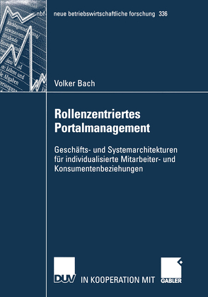 Rollenzentriertes Portalmanagement von Bach,  Volker