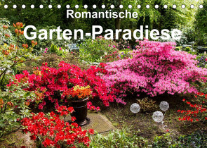 Romantische Garten-Paradiese (Tischkalender 2023 DIN A5 quer) von E. Hornecker,  Heinz