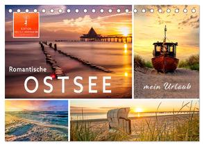 Romantische Ostsee – mein Urlaub (Tischkalender 2024 DIN A5 quer), CALVENDO Monatskalender von Roder,  Peter