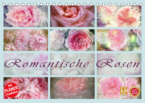 Romantische Rosen (Tischkalender 2023 DIN A5 quer) von Cross,  Martina