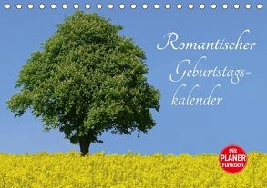 Romantischer Geburtstagskalender (Tischkalender 2018 DIN A5 quer) von Huschka,  Klaius-Peter