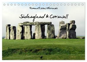 Romantisches Fernweh – Südengland & Cornwall 2024 (Tischkalender 2024 DIN A5 quer), CALVENDO Monatskalender