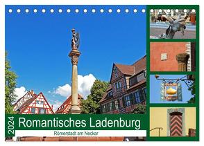 Romantisches Ladenburg – Römerstadt am Neckar (Tischkalender 2024 DIN A5 quer), CALVENDO Monatskalender von Andersen,  Ilona