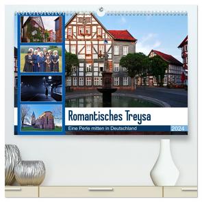 Romantisches Treysa (hochwertiger Premium Wandkalender 2024 DIN A2 quer), Kunstdruck in Hochglanz von Klapp,  Lutz