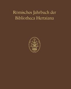 Römisches Jahrbuch der Bibliotheca Hertziana Bd. 31 von Ebert-Schifferer,  Sibylle