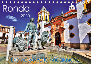 Ronda – Die weiße Perle Andalusiens (Tischkalender 2020 DIN A5 quer) von Heußlein,  Jutta