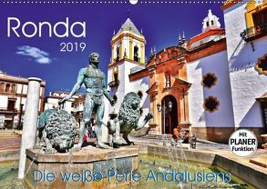 Ronda – Die weiße Perle Andalusiens (Wandkalender 2019 DIN A2 quer) von Heußlein,  Jutta