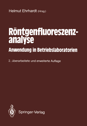 Röntgenfluoreszenzanalyse von Ehrhardt,  Helmut