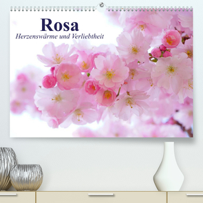 Rosa. Herzenswärme und Verliebtheit (Premium, hochwertiger DIN A2 Wandkalender 2023, Kunstdruck in Hochglanz) von Stanzer,  Elisabeth