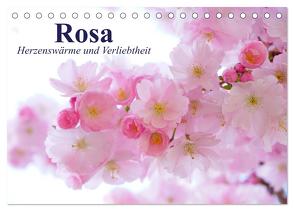 Rosa. Herzenswärme und Verliebtheit (Tischkalender 2024 DIN A5 quer), CALVENDO Monatskalender von Stanzer,  Elisabeth