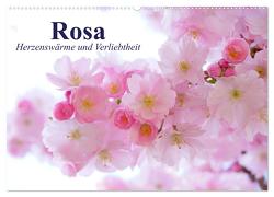 Rosa. Herzenswärme und Verliebtheit (Wandkalender 2024 DIN A2 quer), CALVENDO Monatskalender von Stanzer,  Elisabeth