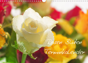 Rosen Blüten Terminkalender (Wandkalender 2022 DIN A3 quer) von Riedel,  Tanja