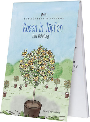 Rosen in Töpfen von Rannenberg,  Verena