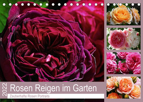 Rosen Reigen im Garten (Tischkalender 2022 DIN A5 quer) von Cross,  Martina