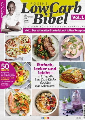 Rosins LowCarb Bibel Vol. 1 von Jetter,  Marion, Rosin,  Frank