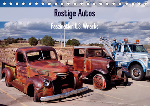 Rostige Autos. Faszination U.S. Wracks (Tischkalender 2021 DIN A5 quer) von Stanzer,  Elisabeth