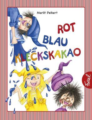 Rot, blau, Kleckskakao von Peikert,  Marlit