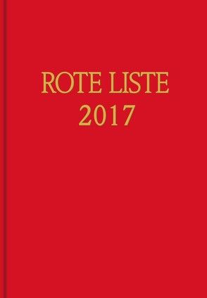 ROTE LISTE 2017 Buchausgabe Einzelausgabe