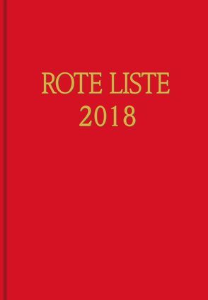 ROTE LISTE 2018 Buchausgabe Aboausgabe