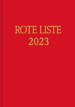 ROTE LISTE 2023 Buchausgabe Einzelausgabe