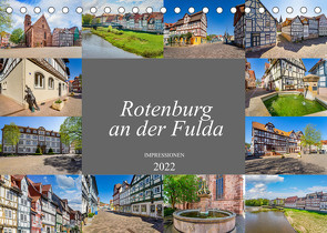 Rotenburg an der Fulda Impressionen (Tischkalender 2022 DIN A5 quer) von Meutzner,  Dirk