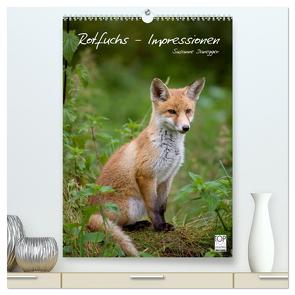 Rotfuchs – Impressionen (hochwertiger Premium Wandkalender 2024 DIN A2 hoch), Kunstdruck in Hochglanz von Danegger,  Susanne