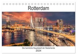 Rotterdam – Die heimliche Hauptstadt der Niederlande (Tischkalender 2024 DIN A5 quer), CALVENDO Monatskalender von Schröder,  Stefan