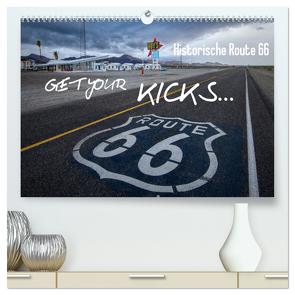 Route 66 (hochwertiger Premium Wandkalender 2024 DIN A2 quer), Kunstdruck in Hochglanz von Heeb,  Christian