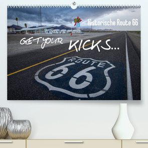 Route 66 (Premium, hochwertiger DIN A2 Wandkalender 2023, Kunstdruck in Hochglanz) von Heeb,  Christian