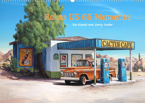 Route US 66 Momente Gemälde von Georg Huber (Wandkalender 2023 DIN A2 quer) von Huber,  Georg