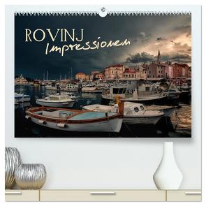 Rovinj Impressionen (hochwertiger Premium Wandkalender 2024 DIN A2 quer), Kunstdruck in Hochglanz von Gross,  Viktor