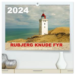 Rubjerg Knude Fyr (hochwertiger Premium Wandkalender 2024 DIN A2 quer), Kunstdruck in Hochglanz von Prescher,  Werner