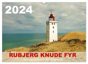 Rubjerg Knude Fyr (Wandkalender 2024 DIN A2 quer), CALVENDO Monatskalender von Prescher,  Werner