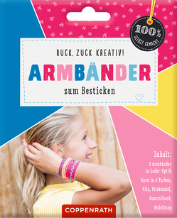 Ruck, zuck kreativ! Armbänder zum Besticken