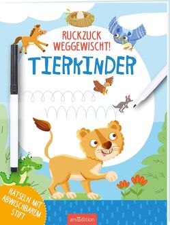 Ruckzuck weggewischt! Tierkinder von Thau,  Christine